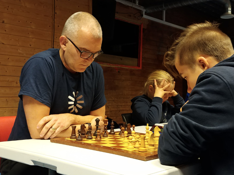 Ronny Ellingsen møtte Thomas Sekkingstad i 4. runde. Foto: Monica L. Fjeldstad