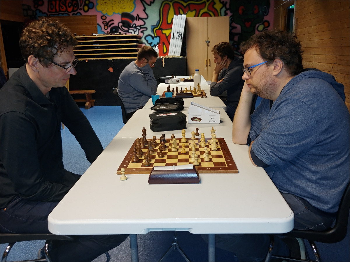 Morten Hammer møtte Jørgen Sangolt i fjerde runde. Foto: Tom Eriksen
