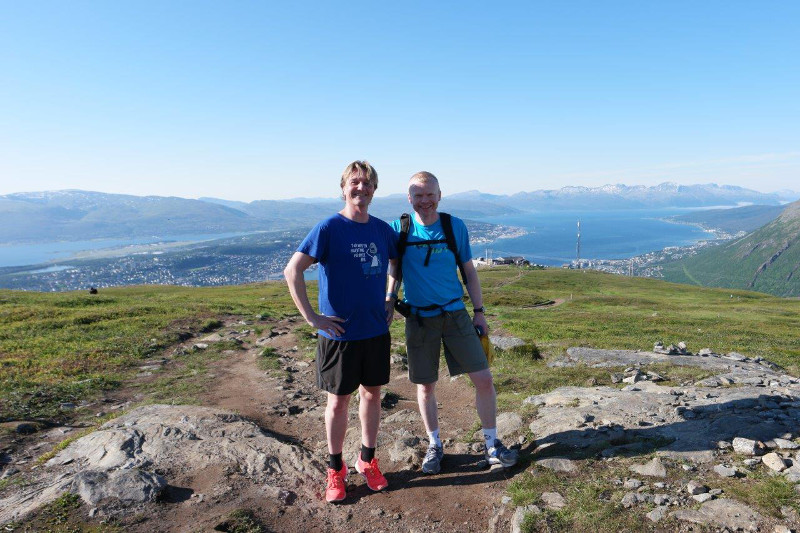 Morten og Ole på Fløya